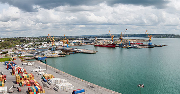 Dépôt container Brest