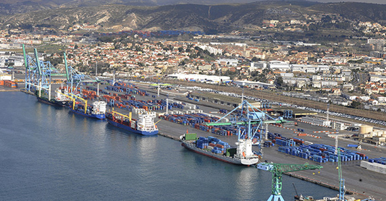 Dépôt container Marseille